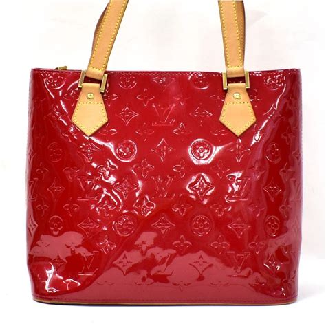 louis vuitton leather tote|Louis Vuitton shiny leather bag.